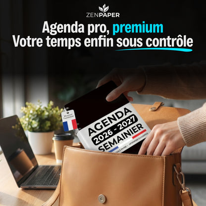 Agenda 2026-2027 Semainier A5